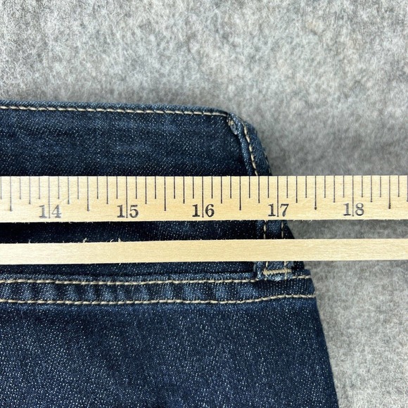 Cello Jeans Womens 16 Straight Leg‎ Dark Wash Stretch Denim Pants Casual Ladies - Picture 8 of 11